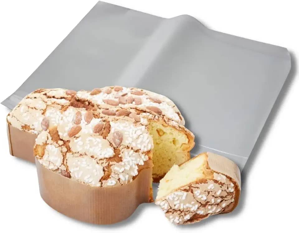 Saco Plástico Colomba Pascal Liso 30x40cm – Kit com 100 Unidades para Embalagem 500g – Ideal para Embalar Pães, Bolos e Presentes