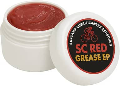 Graxa Multiuso para bicicleta rolamentos cubo de roda caixa de direção movimento central Red grease EP 60g