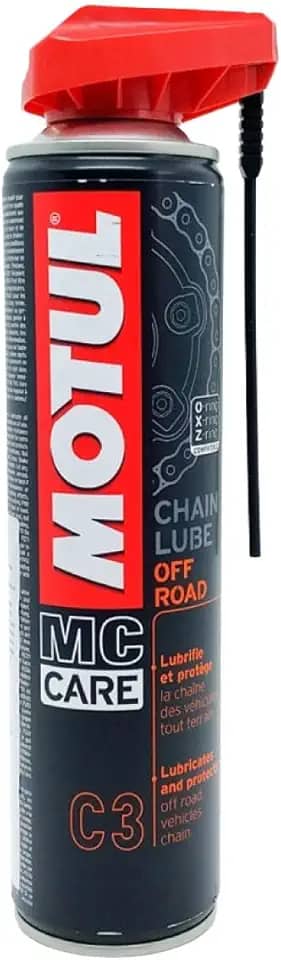 MOTUL C3 CHAIN LUBE OFF ROAD 400ml - O lubrificante essencial para correntes de motocicletas off-road!