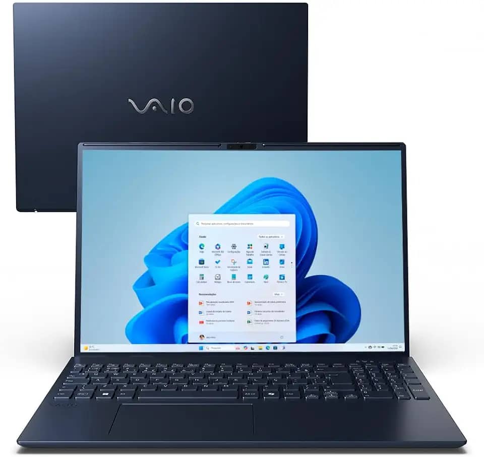Notebook VAIO FE16 Intel Core i5-1334U Windows 11 Home 16GB RAM total 512GB SSD Tela 16' IPS WUXGA Antireflexo - Cinza Grafite - VJFE62F11X-B0321H