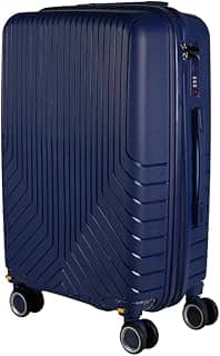 Mala de bordo em Polipropileno 4 rodas 360º - AeroMalas Sérvia (Azul Escuro)