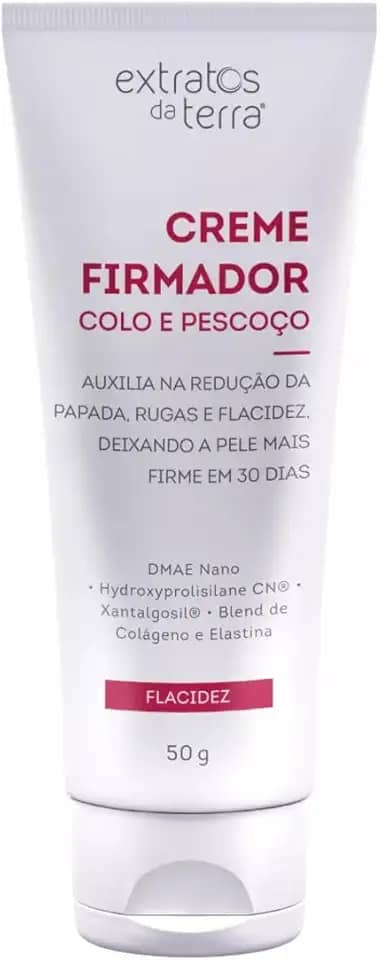 Creme Firmador Colo Pescoço Papada Extratos da Terra 50g