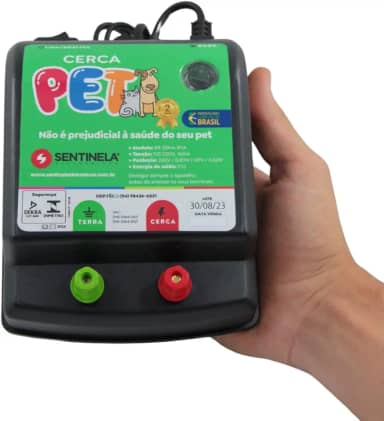 Cerca Elétrica para Animais de Estimação, 30km, Bivolt, Seguro para Cães e Gatos