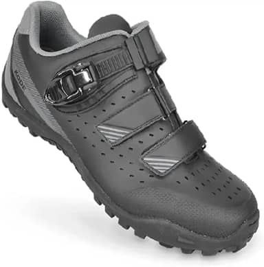 Sapatilha Ciclismo Unissex Kode Mtb Rocks Preto/Cinza SSX Multicoisas