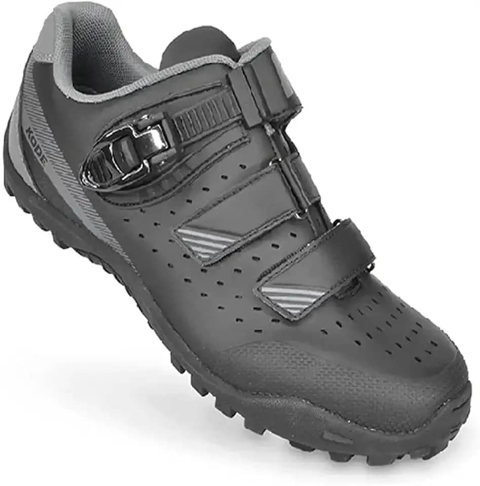 Sapatilha Ciclismo Unissex Kode Mtb Rocks Preto/Cinza SSX Multicoisas