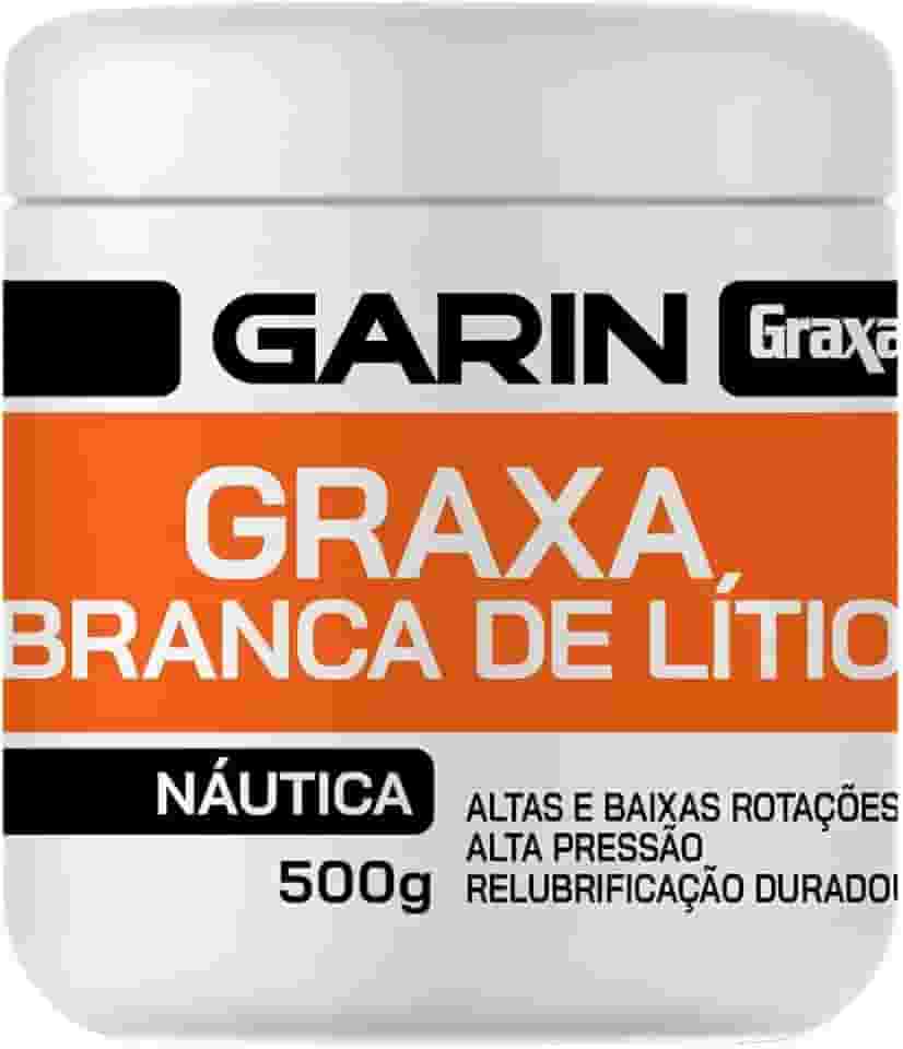 Graxa De Lítio Garin Branca Nautica 500g