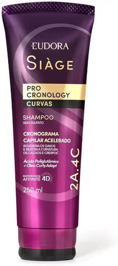 Eudora Siàge Pro Cronology Shampoo Curvas 250ml