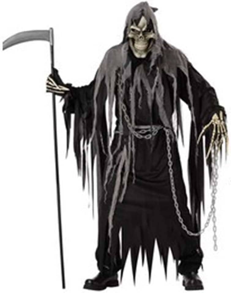 Fantasia masculina de fantasia de zumbi para adultos e Halloween, fantasia de terror