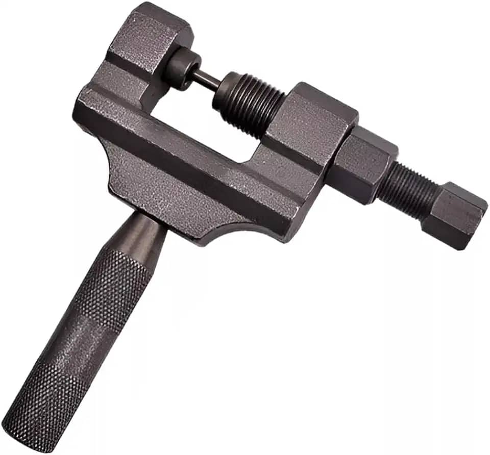 Genérico Chave Extratora de Pino de Corrente para Motos, Compatível com Correntes 420/428/520/525/530, Aço Resistente