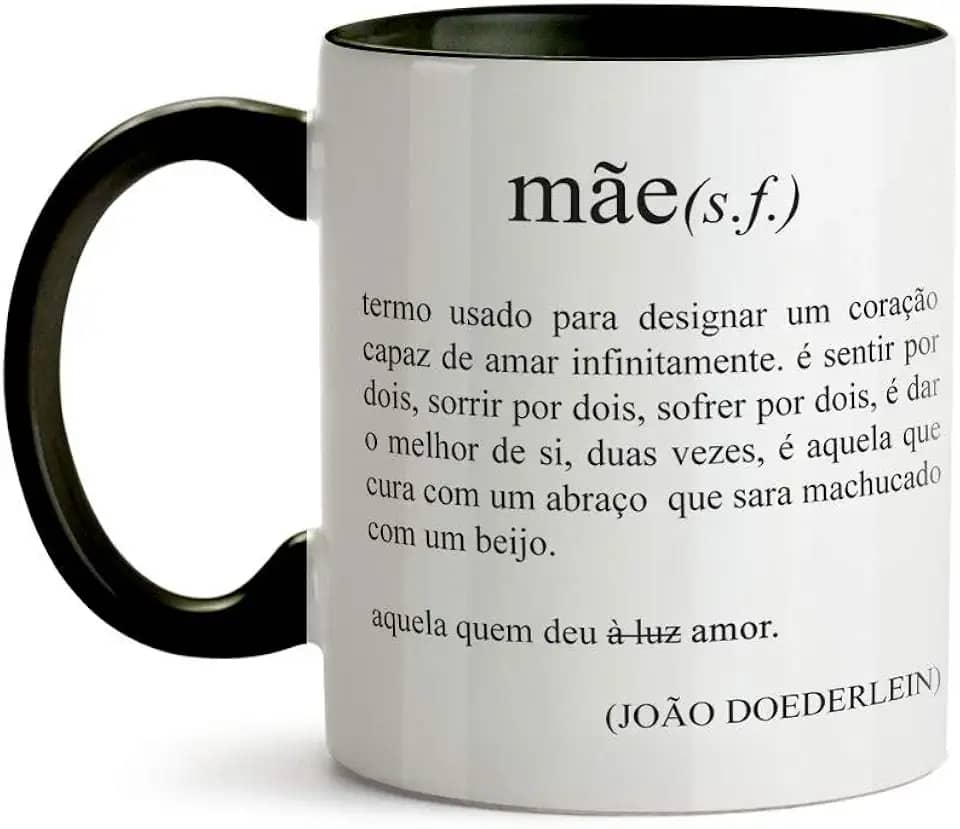 CANECA SIGNIFICADO DE MÃE