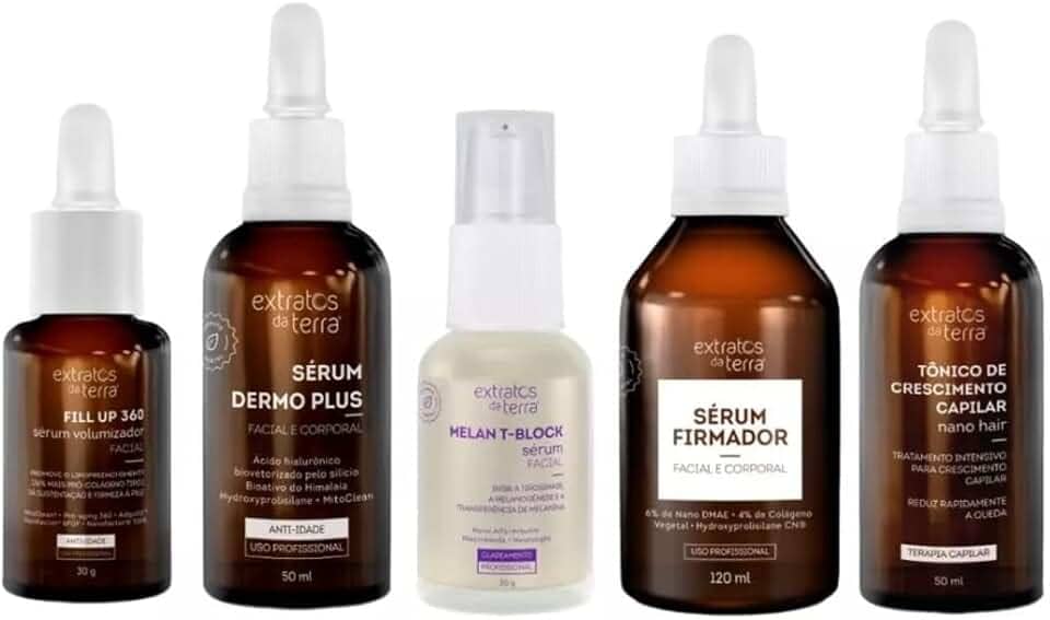 Kit Microagulhamento Plus De Uso Profissional Extratos Da Terra