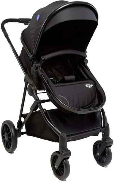 Carrinho de Bebê Cosco Kids, Lummy, Preto Absoluto