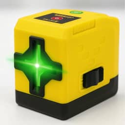 Nível a Laser com Cruzamento Automático Horizontal e Vertical Alta Precisão Portátil IP54 com Suporte Magnético para Instalações e Acabamentos Profissionais