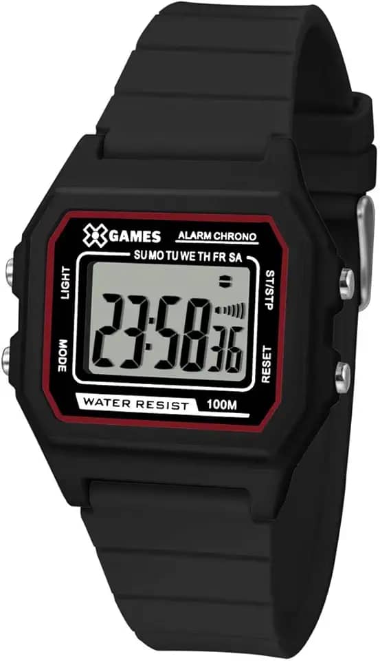 Relógio X Games Masculino Ref: Xgppd109 Bxpx Retrô Digital