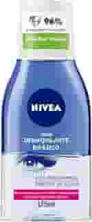 NIVEA Demaquilante Facial Bifásico 125ml - Composto com Óleo de Girassol, retira até a maquiagem à prova d’água, além de não agredir a pele e nem deixar resíduos de produto