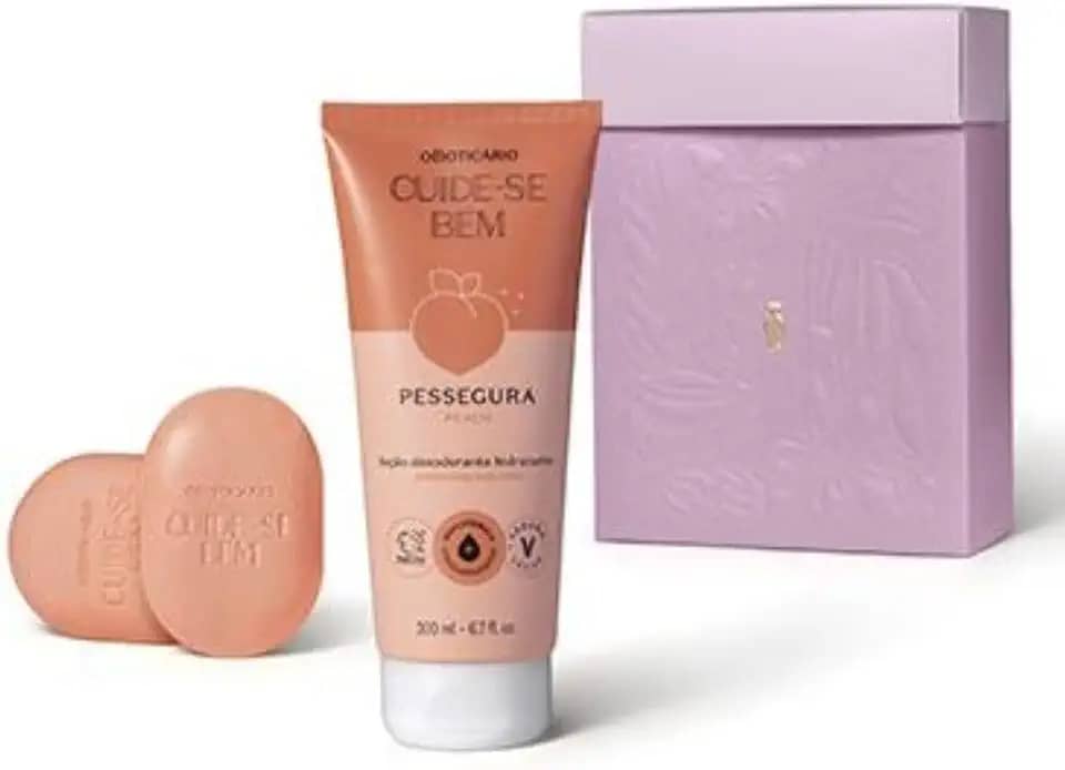 Kit Presente Dia das Mães Pessegura Cuide-Se Bem (2 itens) O Boticário