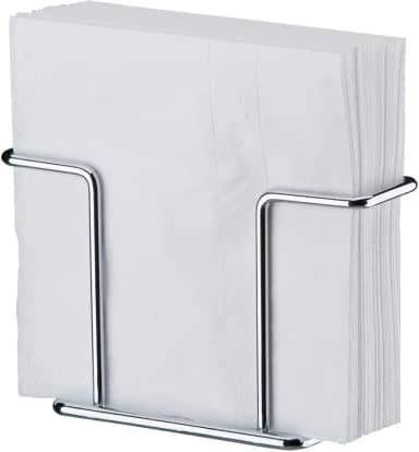 Porta guardanapos pequeno cromado - Linha Caffè - Future