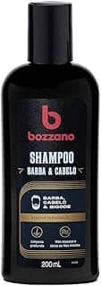 Bozzano Shampoo Para Barba Cabelo E Bigode 200Ml