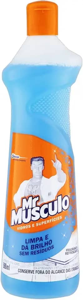 Mr. Músculo Limpador Limpa Vidro Líquido 500ml