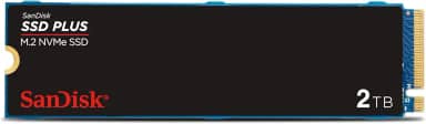 SSD Sandisk Plus - 2TB, NVMe, M.2 2280, Leitura até 3200MB/s, Gravação até 3000MB/s