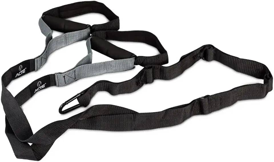 Acte, Fita de Suspensão Funcional Adulto Unissex T84- Preto e Cinza