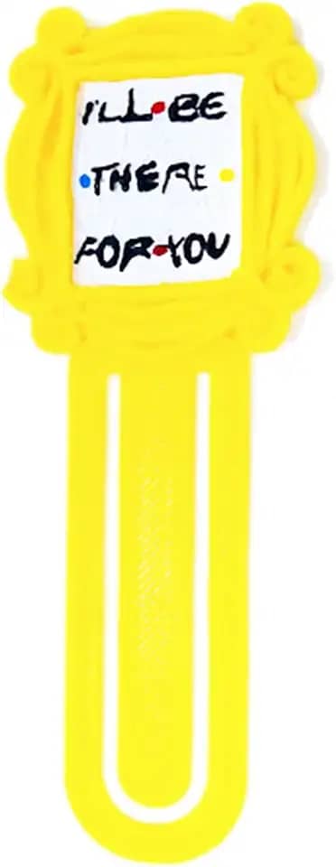 Marcador De Páginas Porta-Retrato Friends I'll Be There For You Marcador de Páginas de Livros Marcador de Páginas 3D Marcador de Páginas Livros