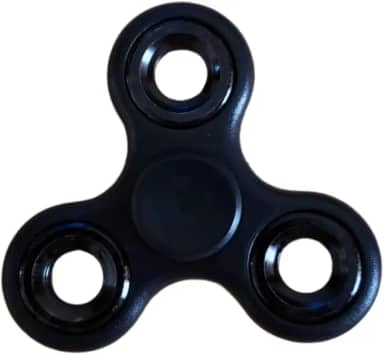 Genérico Hand Spinner Brinquedo Giratório Anti Stress Ansiedade Pop It Preto