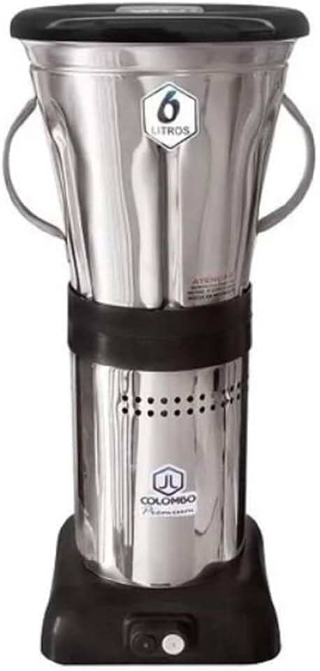Liquidificador Industrial 6 Litros Baixa Rotação Inox Bivolt Jl Colombo