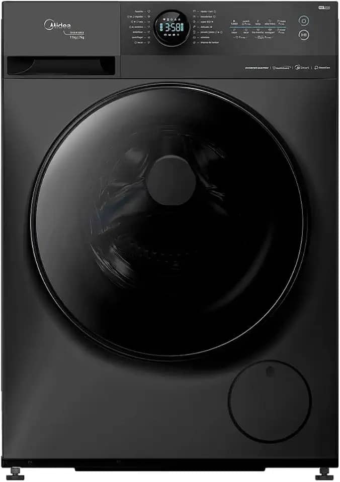 Lava e Seca Midea HealthGuard Smart 11kg Titanium 127V