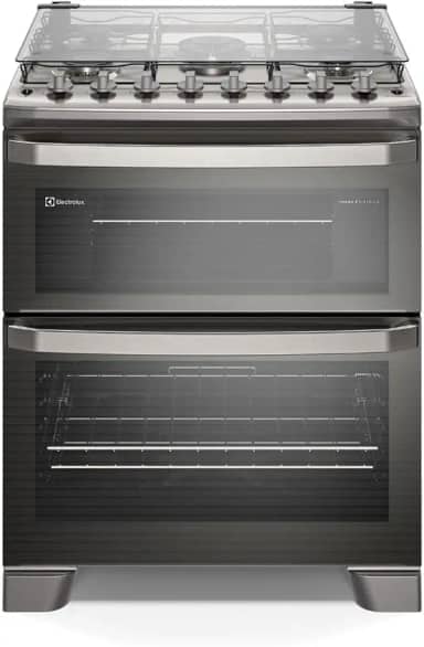 Fogão Electrolux 5 Bocas Experience com PerfectCook360 Prata (FE5DC) 127V