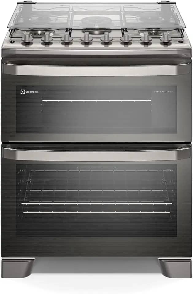 Fogão Electrolux 5 Bocas Experience com PerfectCook360 Prata (FE5DC) 127V
