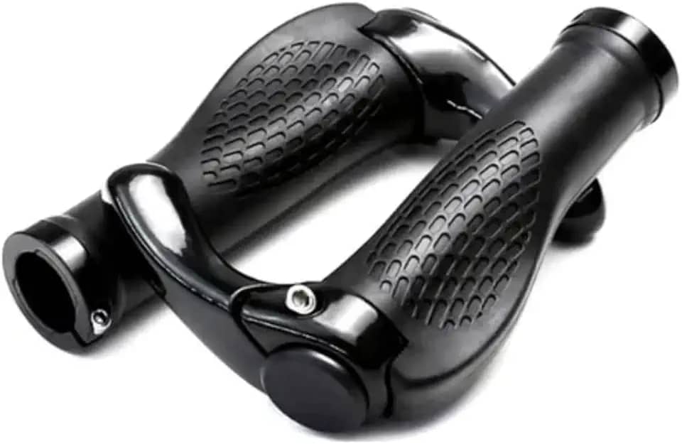 Manopla Anatômica Bike Bicicleta Guidão Ergonomica Com Bar End