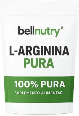 Suplemento L‑Arginina BellNutry Pó 250 g – Fluxo Sanguíneo, Pump e Recuperação Muscular