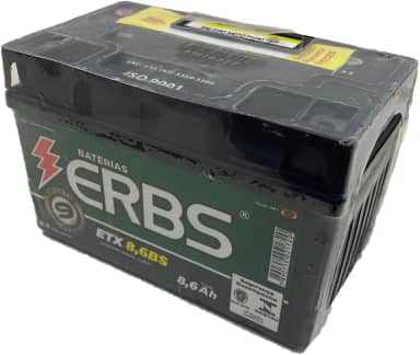 BATERIA 8.6 AH PARA MOTOCICLETAS DE MEDIA OU GRANDE CILINDRADA, tais como CBR 1000R 8.6Ah, XT 600, CBR 600 RR, MT 07/09, YZF R1, CB600F Hornet, BMW...
