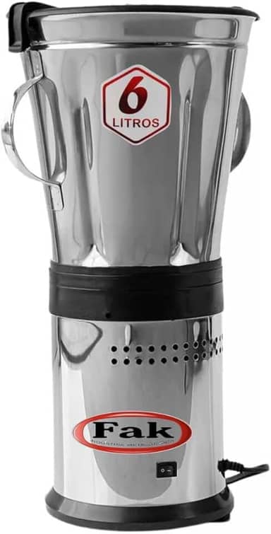 Liquidificador FAK Baixa Rotação 6 Litros 127v