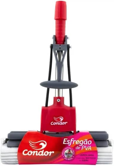Mop PVA Sem Cabo Rodo Esfregão Mágico Limpeza Esponja Absorvente Condor 1620