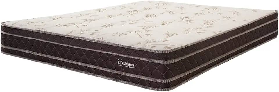 Colchão Viúva 100% Espuma Dupla Face Antialérgico 128x188cm - BF Colchões