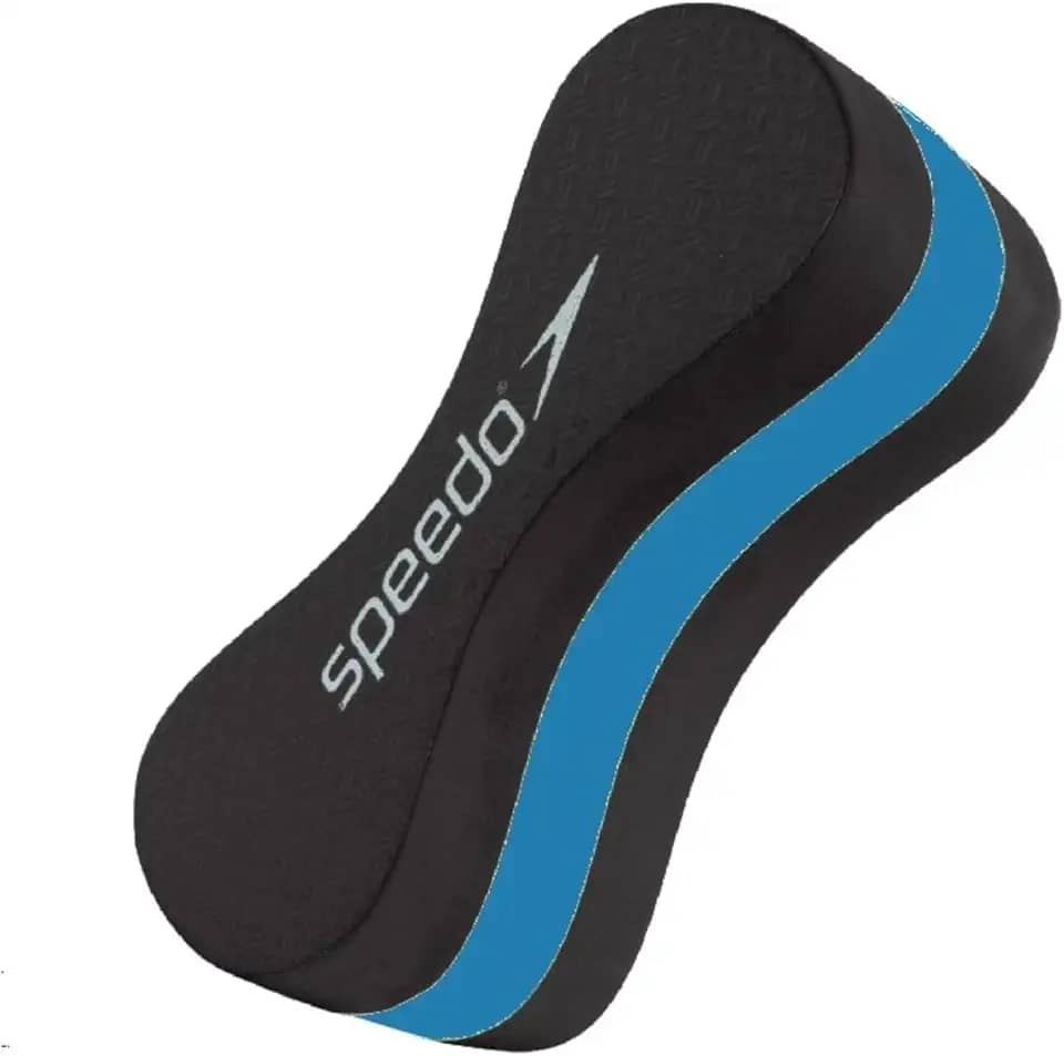 Flutuador Swim Pullbuoy Natação Speedo Treinamento e Fortalecimento (preto/azul)