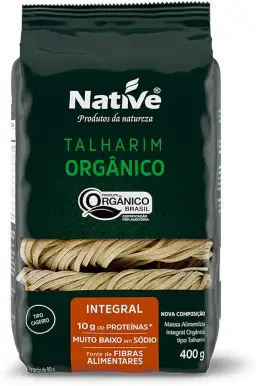 Talharim Orgânico Integral Native 400g