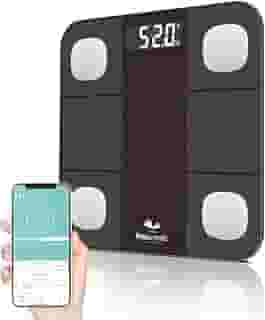 Balança Digital Corporal Bioimpedância c/Aplicativo Bluetooth Smart App - Relaxmedic