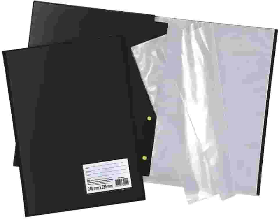 Pasta Catálogo 50 Envelope Fino, DAC, Pasta Catálogo 50 Envelope Fino 1090, Preto