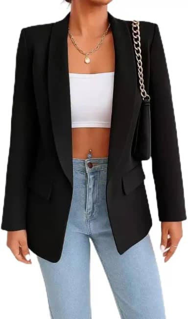 Blazer Feminino Alfaiataria Social Longo Max – Versátil, Sofisticado, Elegante e Caimento Impecável