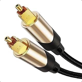 BolaAzul, Cabo Fibra Óptica Toslink Digital Áudio Premium 3 Metros