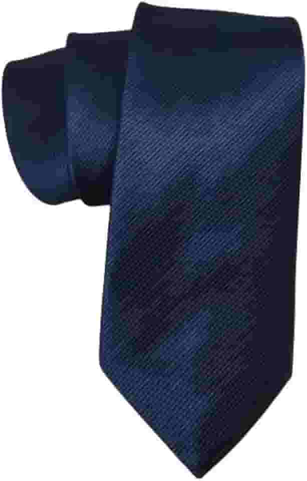 Gravata Azul Marinho Semi Slim para Trajes Formais