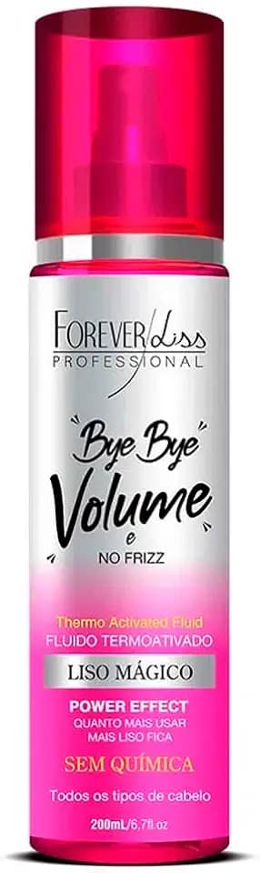 Bye Bye Volume e No Frizz Liso Mágico 200ml Forever Liss