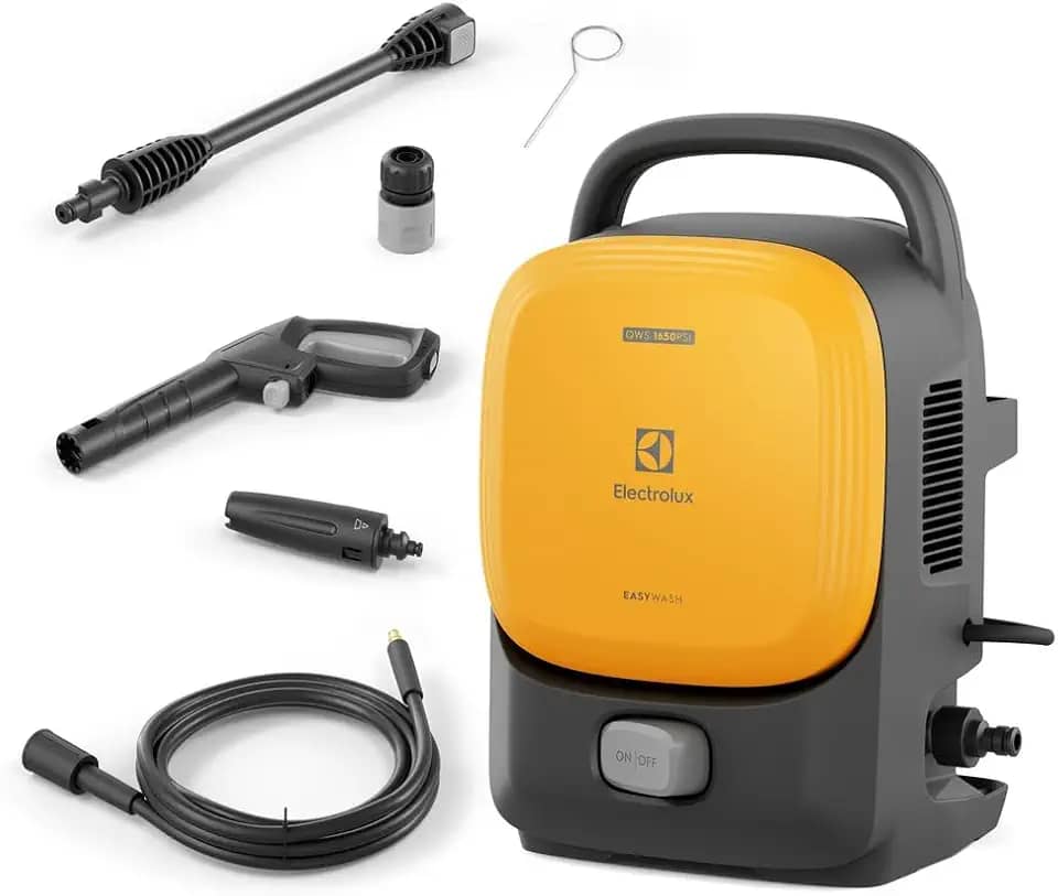 Lavadora de Alta Pressão Electrolux 1650PSI 1400W de Potência com Engate Rápido EasyWash Lava Jato Lava Car QWS1650 110v