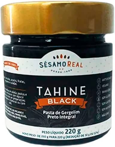 Tahine Black Sésamo Real 220g