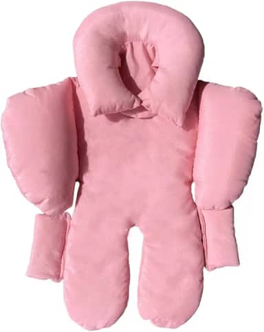 Almofada Redutor de Bebê Conforto em Cores Lisas (Rosê)