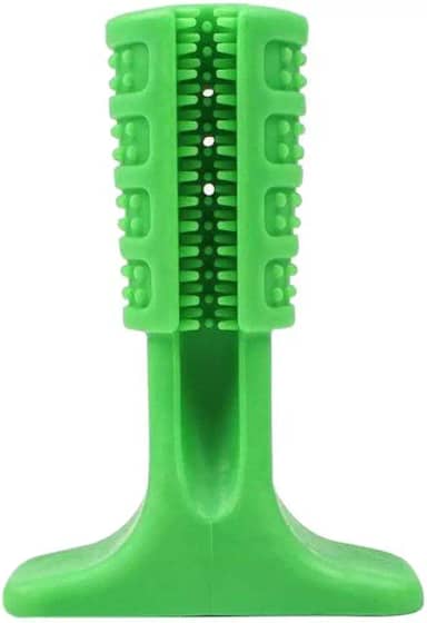 Escova Dentes Mordedor Canina Cao Pet Limpeza Remove Tartaro Cachorro Grande