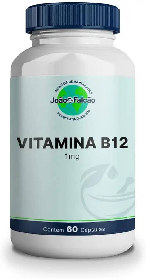 Vitamina B12 1mg - 60 cápsulas